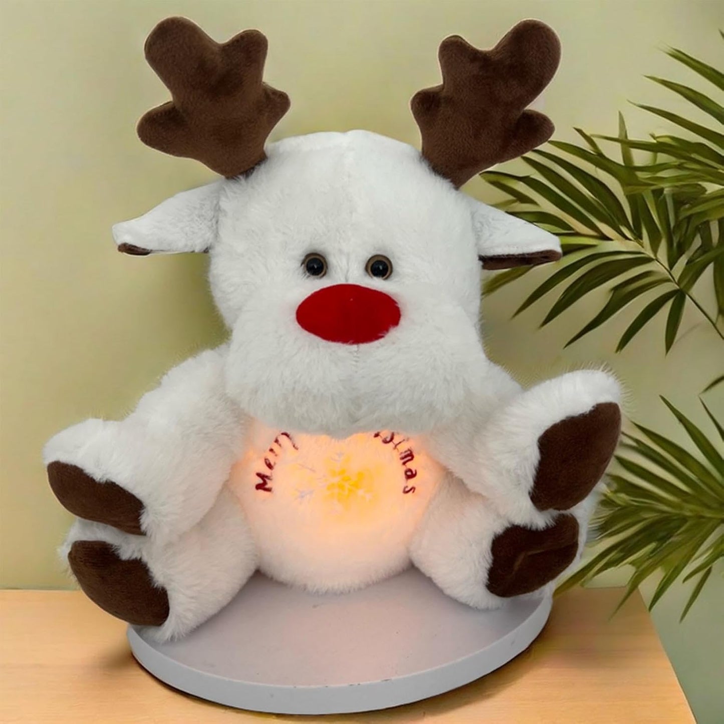 Peluche de Ciervo Navideño Anti Estrés
