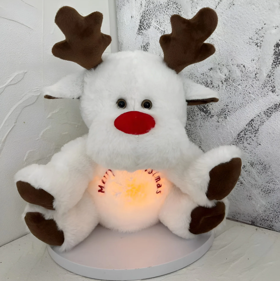Peluche de Ciervo Navideño Anti Estrés