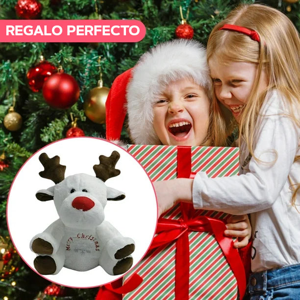 Peluche de Ciervo Navideño Anti Estrés