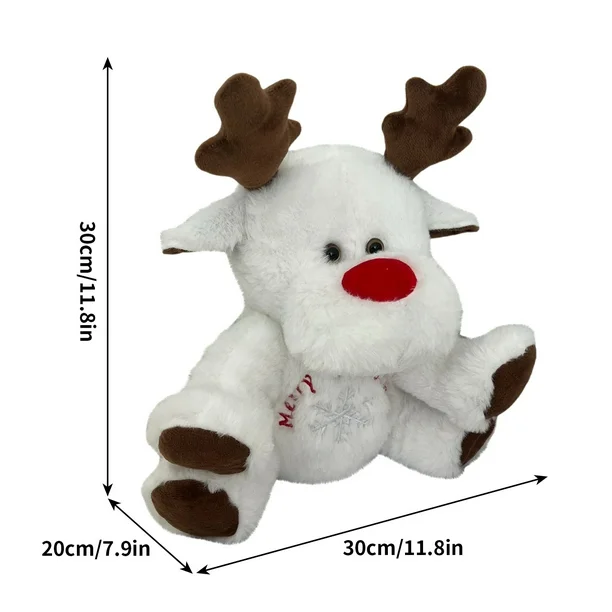 Peluche de Ciervo Navideño Anti Estrés